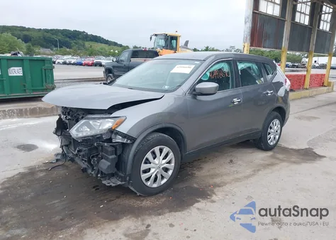 2016 Nissan Rogue S/Sl/Sv z USA, uszkodzony, nr VIN KNMAT2MV3GP677011